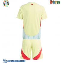 Fotballdrakt Barn Spania Bortedraktsett EM 2024 Kortermet (+ Korte bukser)